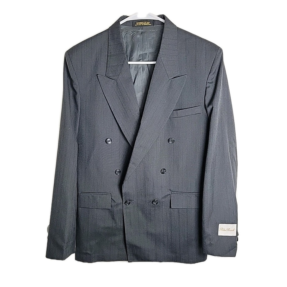 Palm Beach Sport Coat Blazer Mens 20R Vintage WOOL BLEND NWT